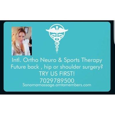 International Orthoneuro & Sports Therapy LLC logo