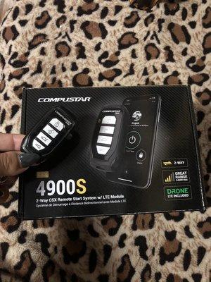 COMPUSTAR CSX 4900s Remote Start System