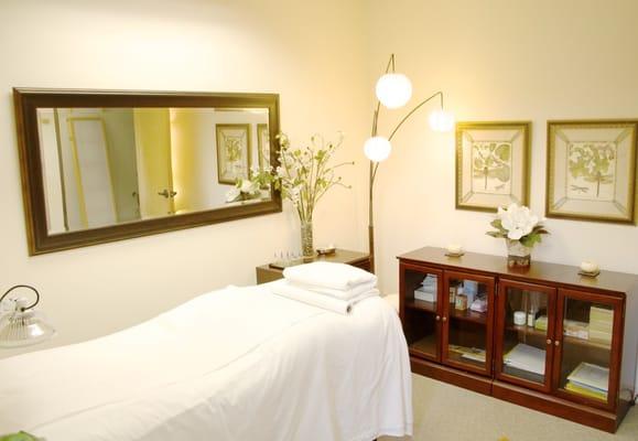 Tranquil treatment room