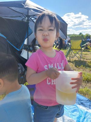 Greenwood Lake Air Show Lemonade Face