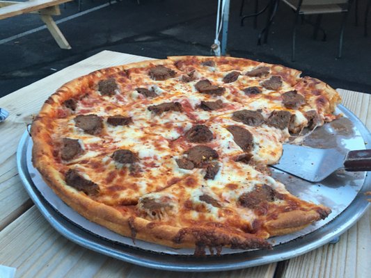 Meatball Pizza...great stuff!