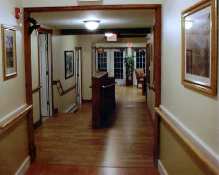 west hallway