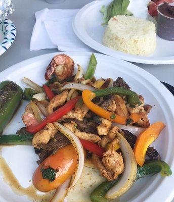 Mixed fajitas, delicious!