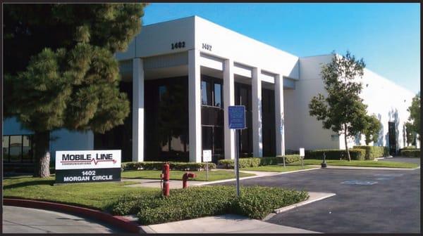 Mobile Line Communications Building 1402 Morgan Circle, Tustin CA 92780