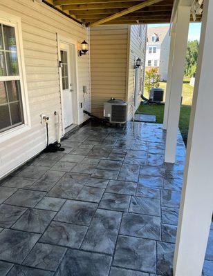 Stamp Concrete Patio