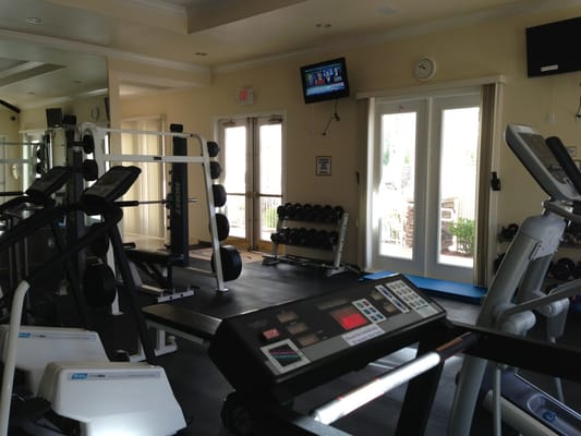 Free weights, Smith Machine, Steppers, 5 Treadmills, plus more...