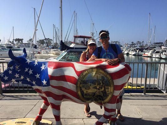 Lisa & Ed celebrating 22 years of marriage in Dana Point.