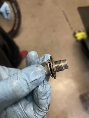 Stripped drain plug bolt