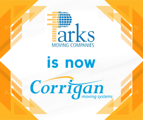 Parks Moving is now proudly part of Corrigan Moving Systems!