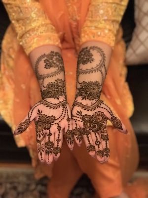 Bridal henna