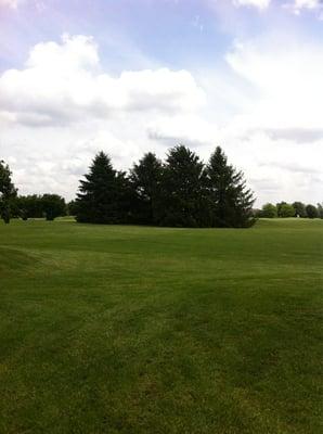 Naperbrook Course on a beautiful Thursday morning.