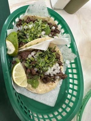 Steak tacos