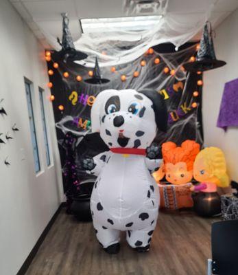 It was 101 Dalmations day this Halloween. Very cute!