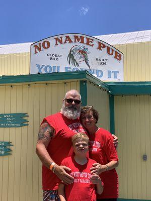 Owners Brad and Cynthia with son Trace