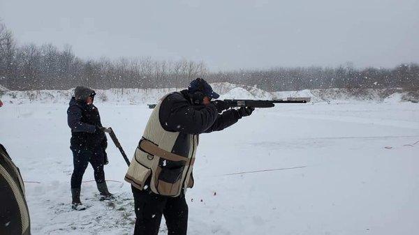 Jay Frind demonstrates proper shot gun Alignment