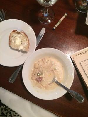 Clam chowder