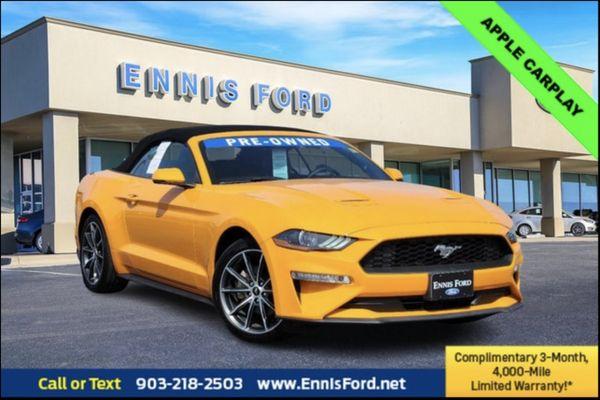 My 2019 Ford Mustang - Purchased in Ennis, Texas