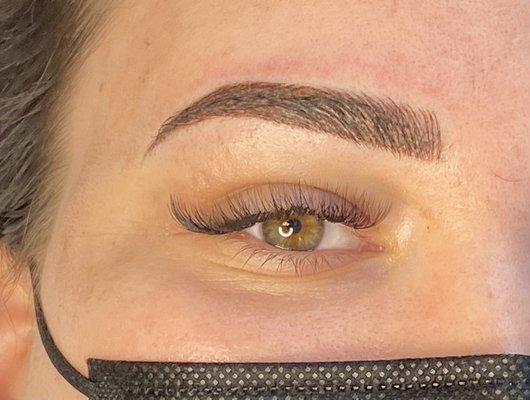 Microblading & Classic lash extensions