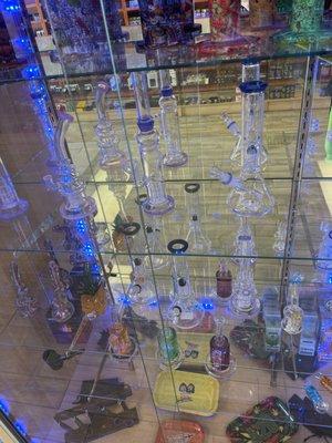 Come check out our new glass and silicone bongs!