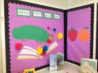 The Hungry Caterpillar display