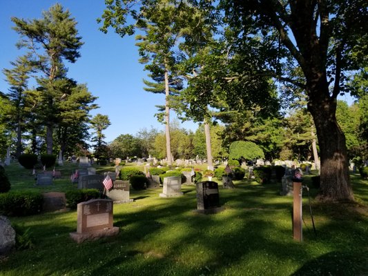 This is such a lovely cemetery.