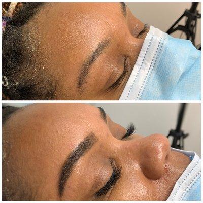 Boss Up Beauty Package 
Includes Full Set of Lashes, Brow wax & Henna Tint