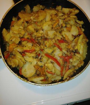 Sauteed potatoes