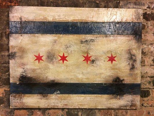 Chicago Flag UrbanArtChicago.etsy.com