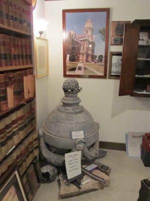 The Cupola From The Madison County Courthouse - Damaged In The 1974 Tornado