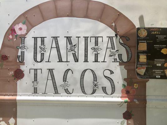 Juanita's Tacos Food Truck.