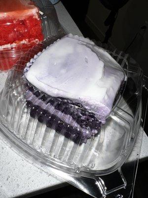 Ube Haupia Cake