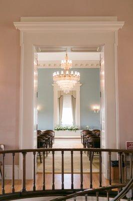 The Senate Chamber is the most perfect spot to say, "I do!"