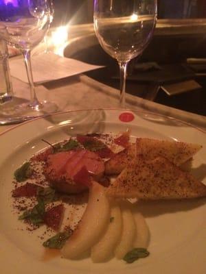 Foie Gras and wine at Bar Bordeaux :)