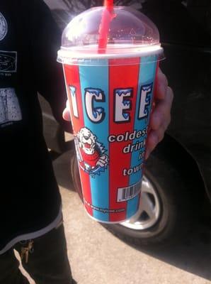 Mike's Icee looks delicious.