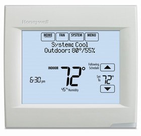 Honeywell thermostats and sensors.