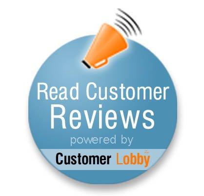 We have HUNDREDS of positive reviews on CustomerLobby.com