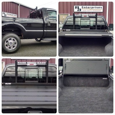 New Back Rack, Bed Rug and Tonneau Cover.   www.4TiresAndWheelsPlus.com