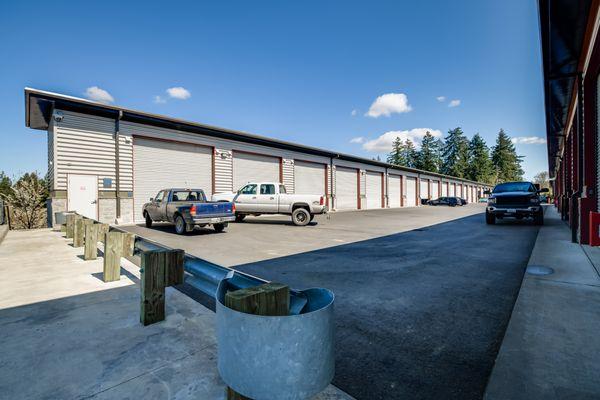 Drive up units at Glacier West Garage Plus at 21607 Mountain Hwy E, Spanaway, WA 98387