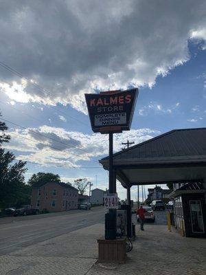 Kalmes Restaurant in Saint Donatus, Iowa.