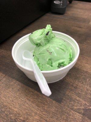 Mint chocolate chip!