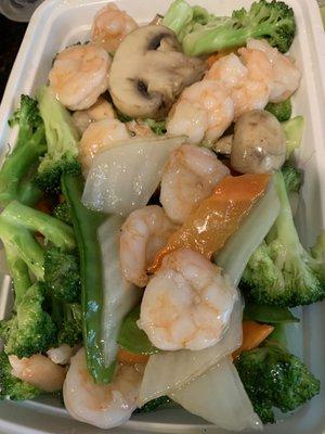 502 Shrimp with Mixed Vegetables