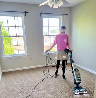 Move-in and move-out cleanings look best with clean vacuum lines!