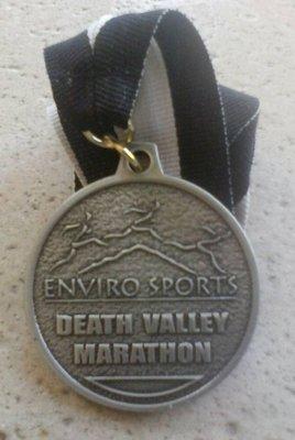 The face side of the Finish Medal