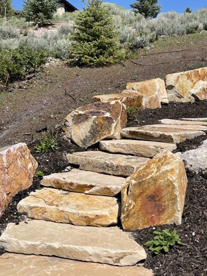 Landscape Installation Park City Utah.