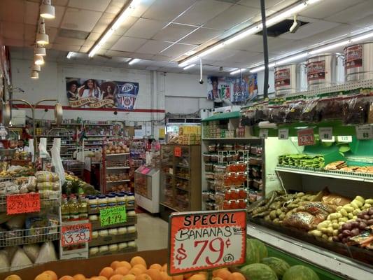 looking toward the cash registers