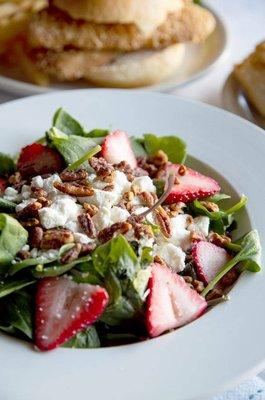 strawberry pecan salad