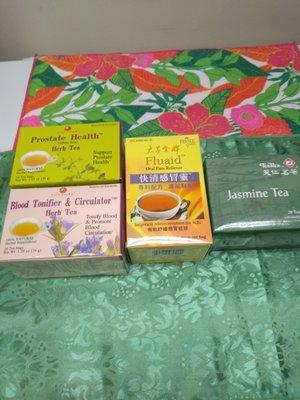 Some of the teas available here.