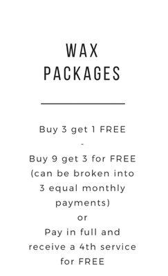 New Packages available each month -expires September 16