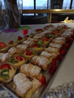 Tray of my Italian Pastries for a Party