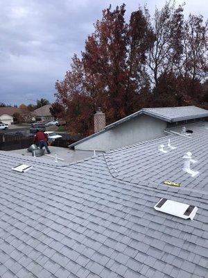 Residential Roofing Install